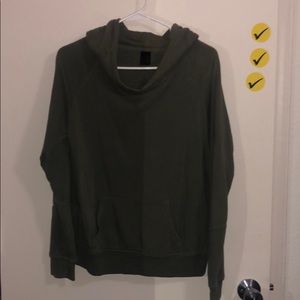 Olive green hoodie